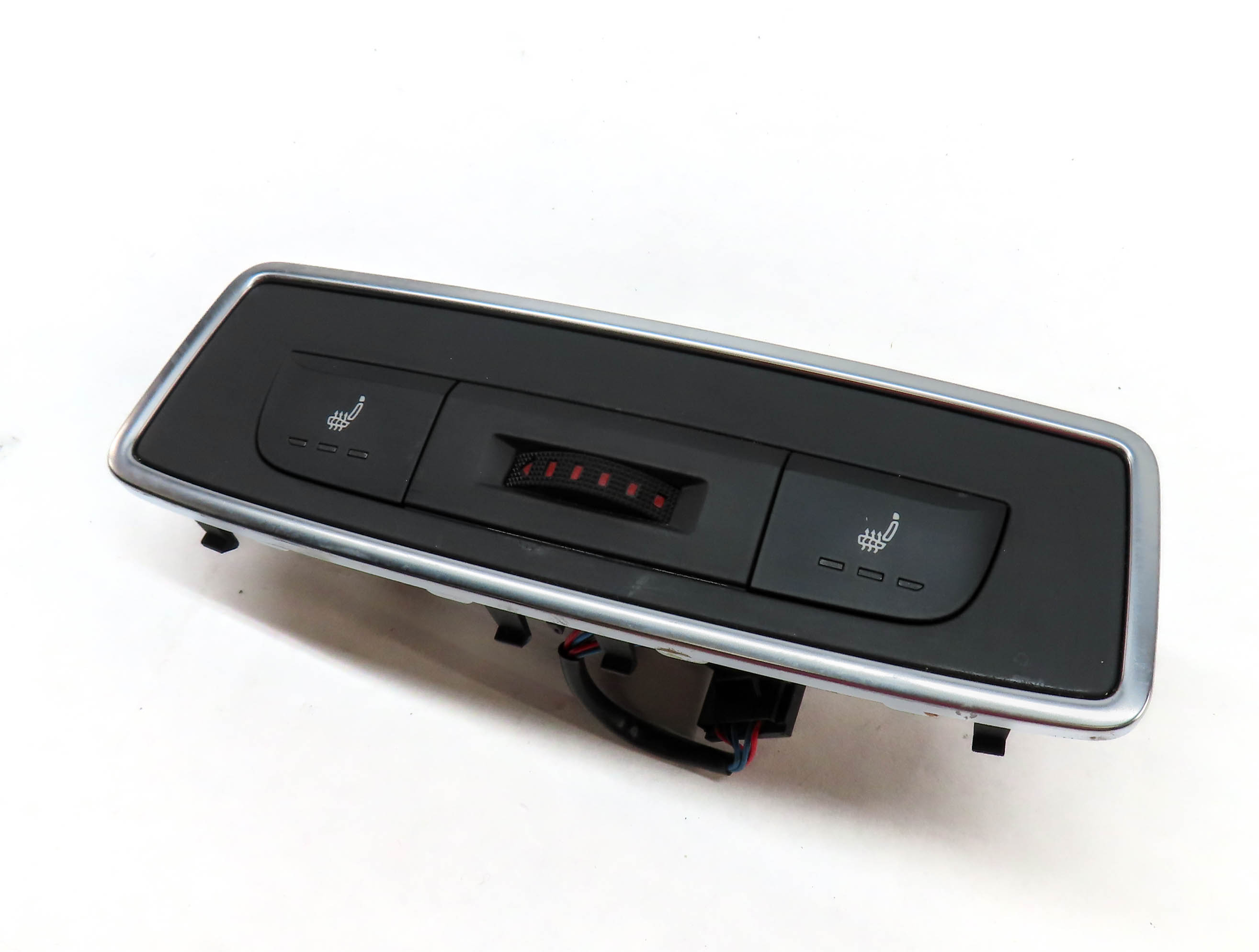 2012 AUDI A6 (C7 4G) REAR RIGHT/LEFT HEATED SEAT SWITCH BUTTON PANEL — exact item pictured